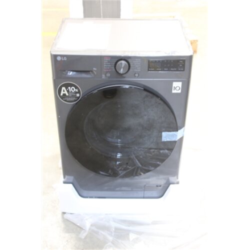 SALE OUT. LG F2WR508S2M Washing machine, A-10%, Front loading, Washing capacity 8 kg, Depth 47.5 cm, 1200 RPM, Middle Black DAMAGED PACKAGING, DENT ON SIDE , LG Washing Machine , F2WR508S2M , Energy efficiency class A-10% , Front loading , Washing capacit
