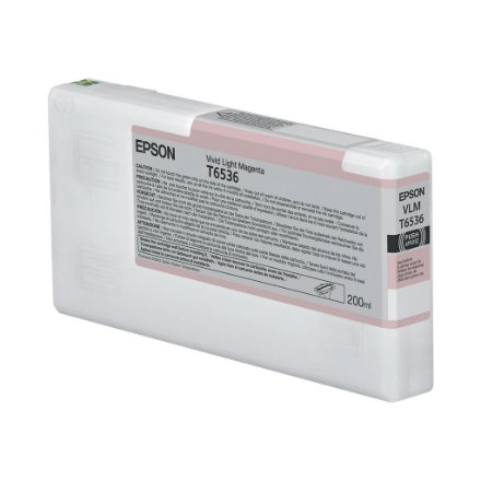 Epson T6536 , Ink Cartridge , Vivid Light Magenta