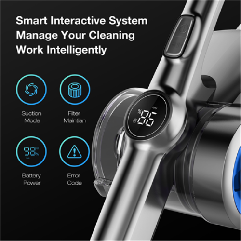 Jimmy , Vacuum cleaner , H8 , Cordless operating , Handstick and Handheld , 500 W , 25.2 V , Operating time (max) 60 min , Blue , Warranty 24 month(s) , Battery warranty 12 month(s)