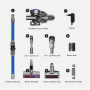 Jimmy , Vacuum cleaner , H8 , Cordless operating , Handstick and Handheld , 500 W , 25.2 V , Operating time (max) 60 min , Blue , Warranty 24 month(s) , Battery warranty 12 month(s)