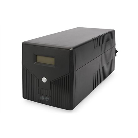 Digitus , Line-Interactive UPS , Line-Interactive UPS DN-170076, 2000VA/1200W 12V/9Ah x2 battery, 4x CEE 7/7, USB, RS232, RJ45,LCD, Simulated sine wave, 198 x 158 x 380 mm, Weight: 10.5 kg , 2000 VA , 1200 W