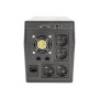 Digitus , Line-Interactive UPS , Line-Interactive UPS DN-170076, 2000VA/1200W 12V/9Ah x2 battery, 4x CEE 7/7, USB, RS232, RJ45,LCD, Simulated sine wave, 198 x 158 x 380 mm, Weight: 10.5 kg , 2000 VA , 1200 W