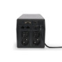 Digitus , Line-Interactive UPS , Line-Interactive UPS DN-170076, 2000VA/1200W 12V/9Ah x2 battery, 4x CEE 7/7, USB, RS232, RJ45,LCD, Simulated sine wave, 198 x 158 x 380 mm, Weight: 10.5 kg , 2000 VA , 1200 W