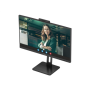 AOC Monitor 24P3QW 23.8 IPS 1920 x 1080 pixels 16:9 4 ms Black 75 Hz HDMI ports quantity 2