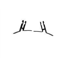 TunaBone Side table hinges set for Kamado 21/22/23/24inch, 1set:2pcs left hinge+2pcs right hinge TunaBone Side table hinges set for Kamado 21/22/23/24inch, 1set:2pcs left hinge+2pcs right hinge