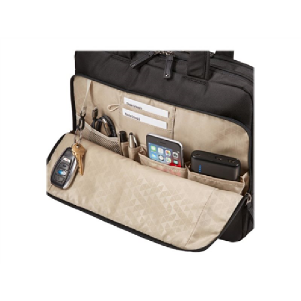 Case Logic , NOTIA-114 , Slim Briefcase , Fits up to size 14 , Black , Shoulder strap