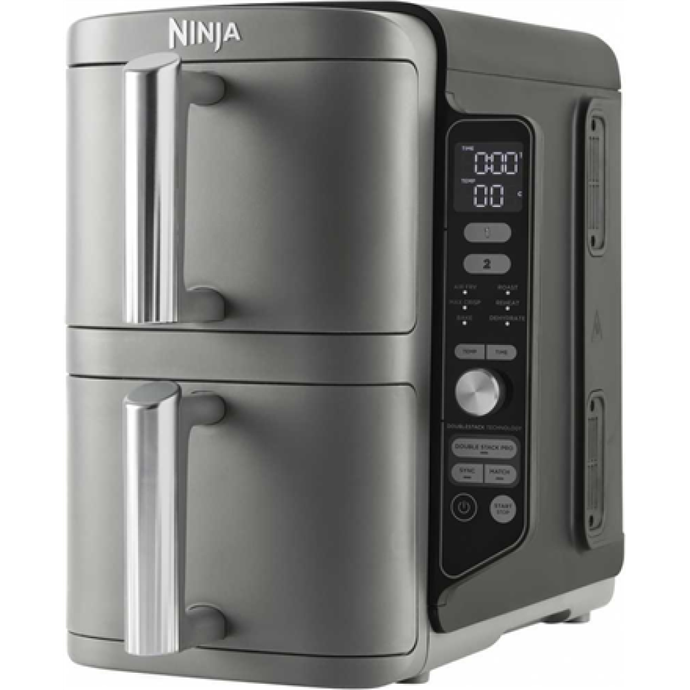 NINJA Double Stack XL Air Fryer , SL400EU , Power 2470 W , Capacity 9.5 L , Black/Grey