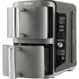 NINJA Double Stack XL Air Fryer , SL400EU , Power 2470 W , Capacity 9.5 L , Black/Grey