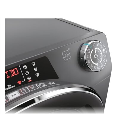 Candy Washing Machine , RO1484DWMCRT/1-S , Energy efficiency class A , Front loading , Washing capacity 8 kg , 1400 RPM , Depth 53 cm , Width 60 cm , Display , TFT , Steam function , Wi-Fi , Anthracite