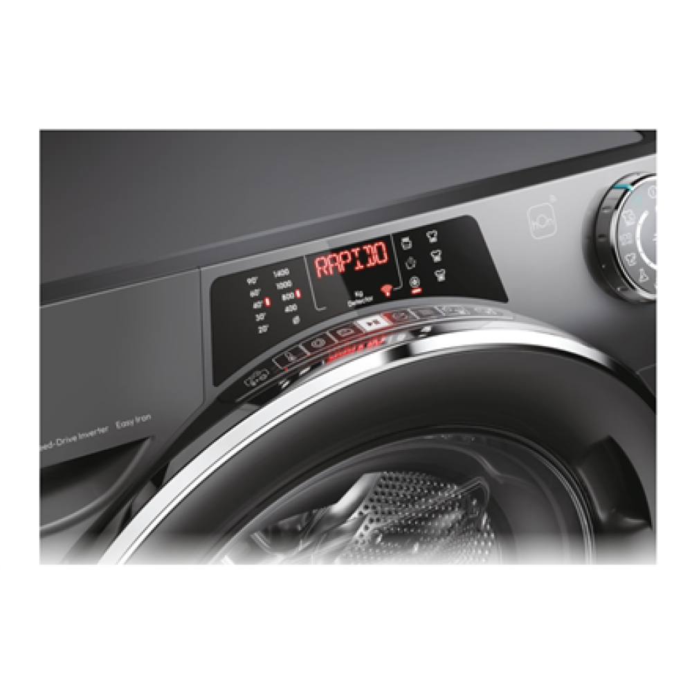 Candy Washing Machine , RO1484DWMCRT/1-S , Energy efficiency class A , Front loading , Washing capacity 8 kg , 1400 RPM , Depth 53 cm , Width 60 cm , Display , TFT , Steam function , Wi-Fi , Anthracite