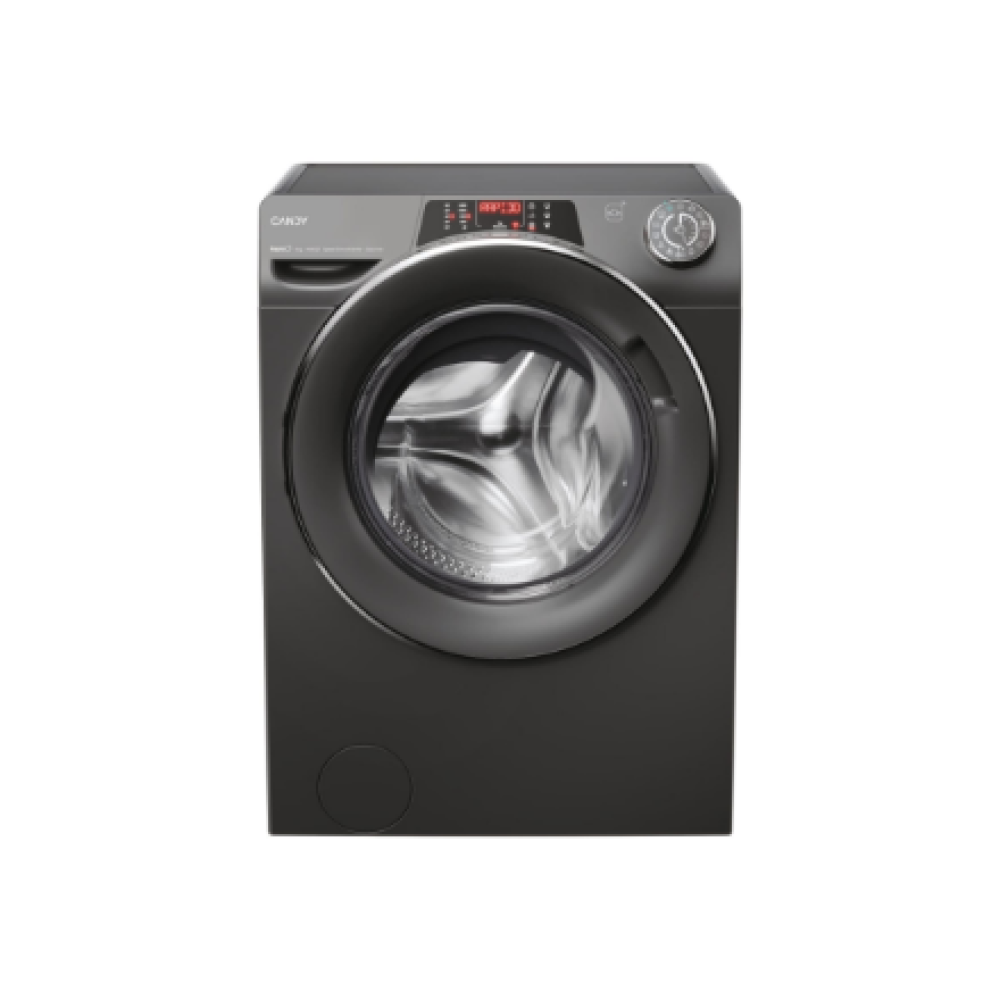 Candy Washing Machine , RO1484DWMCRT/1-S , Energy efficiency class A , Front loading , Washing capacity 8 kg , 1400 RPM , Depth 53 cm , Width 60 cm , Display , TFT , Steam function , Wi-Fi , Anthracite