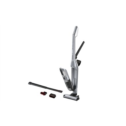 Bosch Vacuum Cleaner , BCH3P210 Series 4 , Cordless operating , Handstick , 21.6 V , Operating time (max) 50 min , Silver , Warranty 24 month(s)