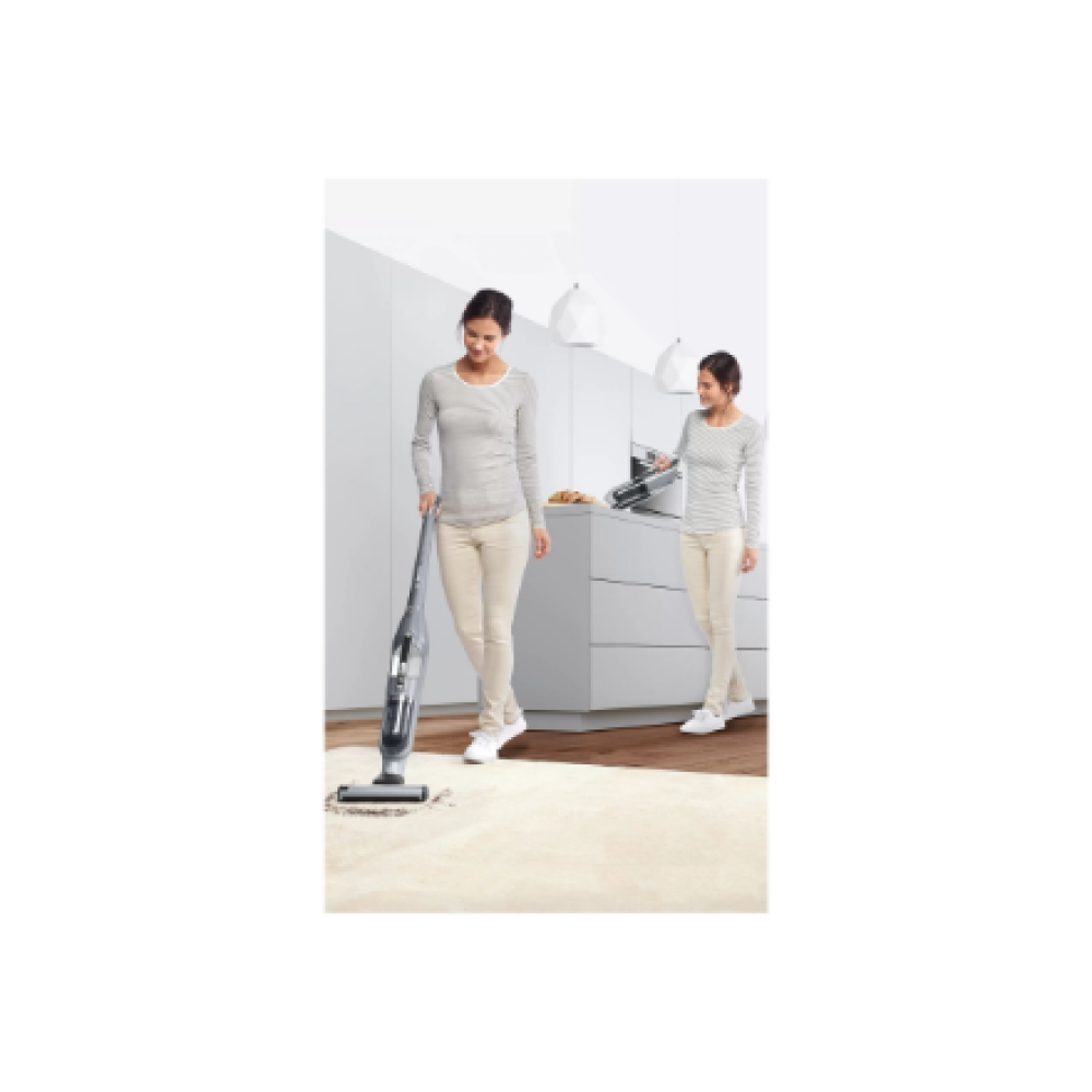 Bosch Vacuum Cleaner , BCH3P210 Series 4 , Cordless operating , Handstick , 21.6 V , Operating time (max) 50 min , Silver , Warranty 24 month(s)