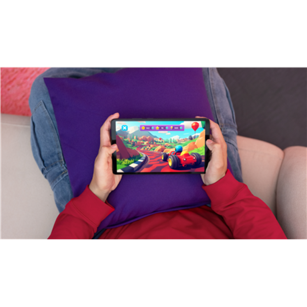 Lenovo Tab One Wi-Fi (without power adapter) , ZAF00254SE , 11 , Luna Grey , IPS , 1340 x 800 pixels , MediaTek , Helio G85 , 4 GB , Soldered LPDDR4x , 64 GB , Wi-Fi , Front camera , 2 MP , Rear camera , 8 MP , Bluetooth , 5.3 , Android , 14 or Later , Wa