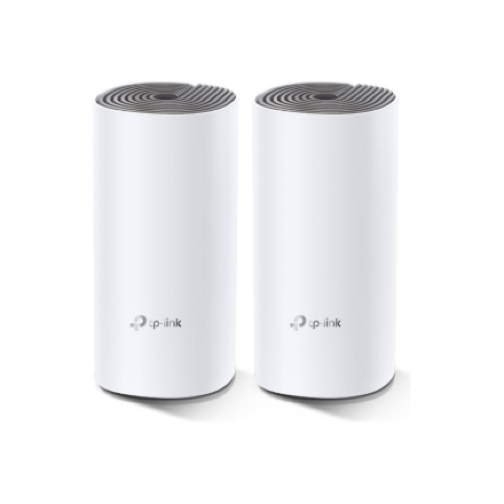 C1200 Whole Home Mesh Wi-Fi System , Deco E4 (2-pack) , 802.11ac , 867+300 Mbit/s , 10/100 Mbit/s , Ethernet LAN (RJ-45) ports 2 , Mesh Support Yes , MU-MiMO Yes , No mobile broadband , Antenna type 2xInternal