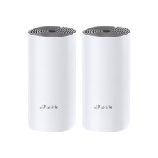 TP-LINK , C1200 Whole Home Mesh Wi-Fi System , Deco E4 (2-pack) , 802.11ac , 867+300 Mbit/s , 10/100 Mbit/s , Mesh Support Yes , MU-MiMO Yes , No mobile broadband , Antenna type 2xInternal