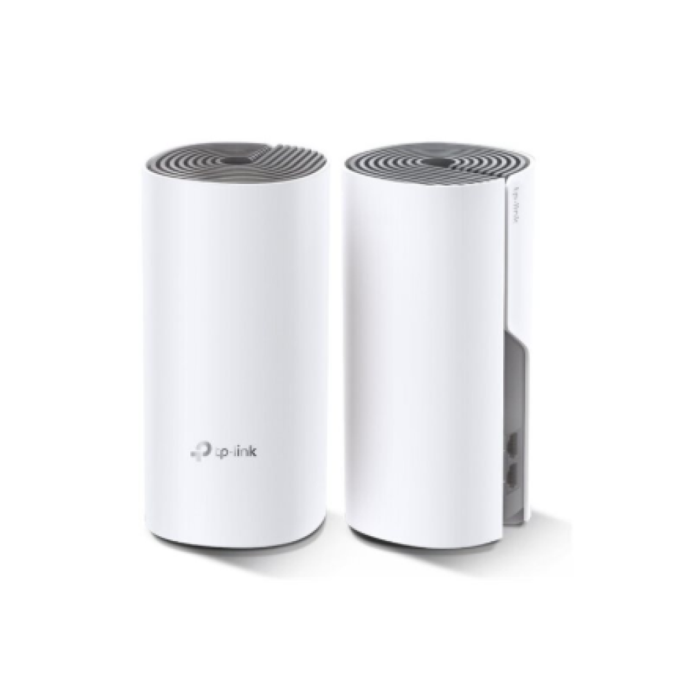 C1200 Whole Home Mesh Wi-Fi System , Deco E4 (2-pack) , 802.11ac , 867+300 Mbit/s , 10/100 Mbit/s , Ethernet LAN (RJ-45) ports 2 , Mesh Support Yes , MU-MiMO Yes , No mobile broadband , Antenna type 2xInternal
