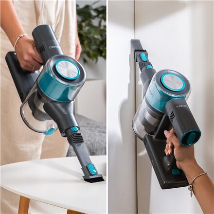 Cecotec Vacuum cleaner , Conga Rockstar P50 X-Treme , Cordless operating , Stick/handheld , 265 W , 25.2 V , Operating time (max) 50 min , Blue/Black