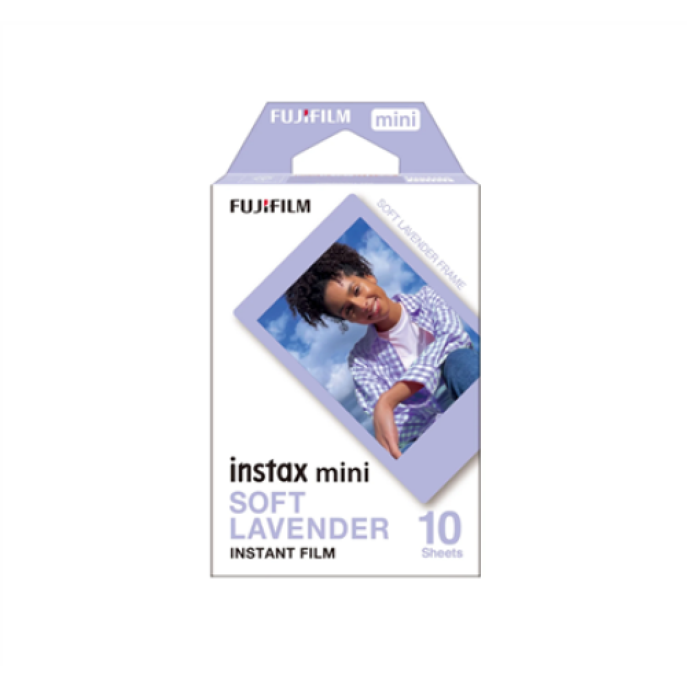 Fujifilm , Instax Mini Soft Lavender Instant Film , 86 x 54 mm , Quantity 10