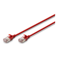 Digitus CAT 6A F-FTP Slim Patch Cable, 0.3 m , DK-1632-A-003S-R , Red