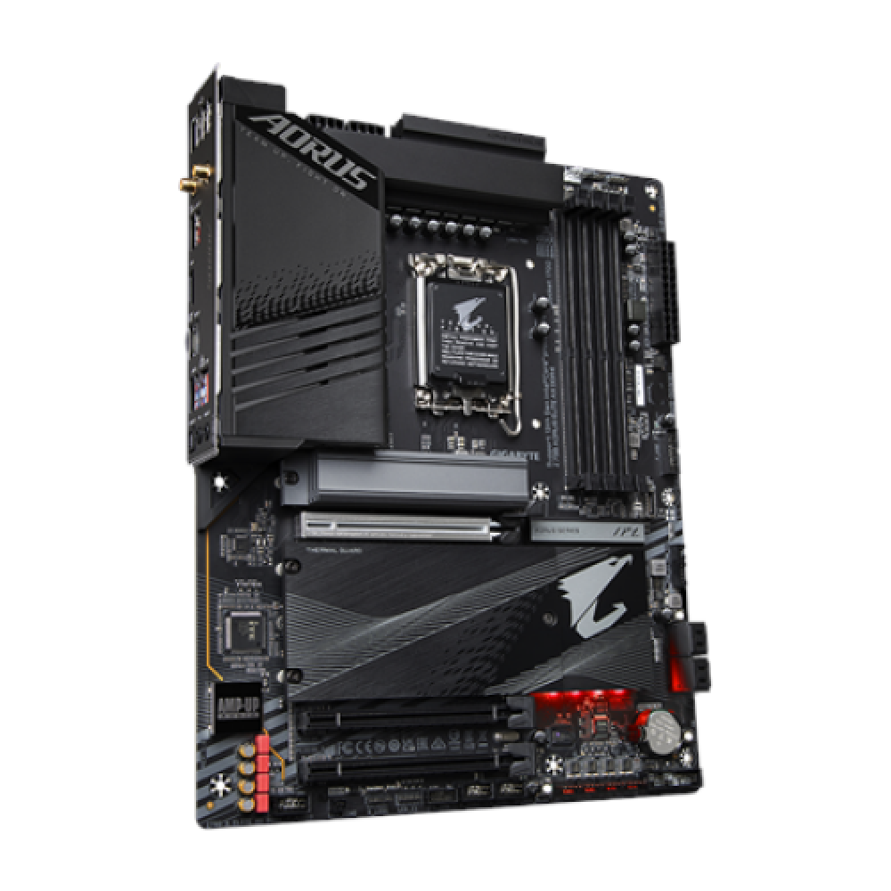 Gigabyte Z790 A ELITE AX DDR4 1.0 M/B Processor family Intel, Processor socket LGA1700, DDR4 DIMM, Memory slots 4, Supported hard disk drive interfaces SATA, M.2, Number of SATA connectors 4, Chipset Intel Z790 Express, ATX