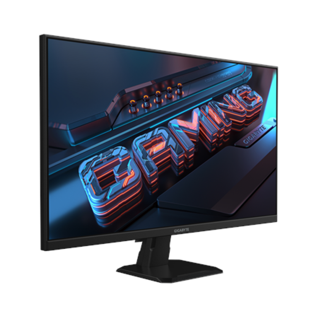 Gigabyte Gaming Monitor , GS27QA , 27 , IPS , QHD , 16:9 , 180 Hz , 1 ms , 2560 x 1440 pixels , 300 cd/m² , HDMI ports quantity 2 , Black , Warranty 36 month(s)