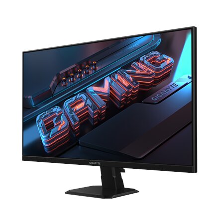 Gigabyte , Gaming Monitor , GS27QA , 27 , IPS , QHD , 16:9 , 180 Hz , 1 ms , 2560 x 1440 pixels , 300 cd/m² , HDMI ports quantity 2 , Black , Warranty 36 month(s)