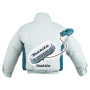 Makita , Cordless Ventilated Jacket, White, L