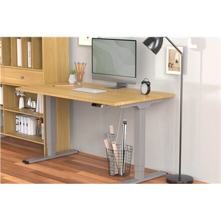 DA-90435 Electrical Table Frame , Floor stand , Height adjustment , Maximum weight (capacity) 100 kg , Grey