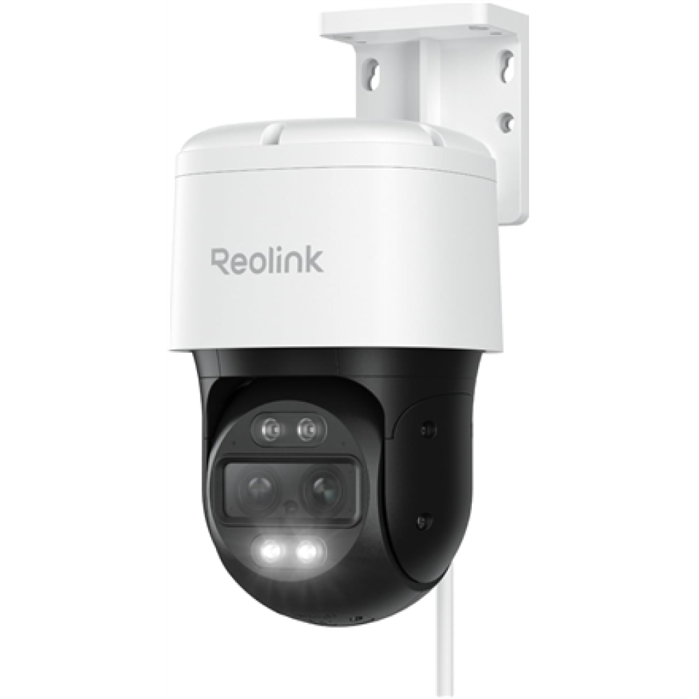 Reolink 4K Dual-Lens PoE Camera with Auto Tracking , TrackMix PoE , PTZ , 8 MP , 2.8mm/F1.6 , IP65 , H.264, H.265 , Micro SD, Max. 512 GB