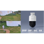 Reolink 4K Dual-Lens PoE Camera with Auto Tracking , TrackMix PoE , PTZ , 8 MP , 2.8mm/F1.6 , IP65 , H.264, H.265 , Micro SD, Max. 512 GB
