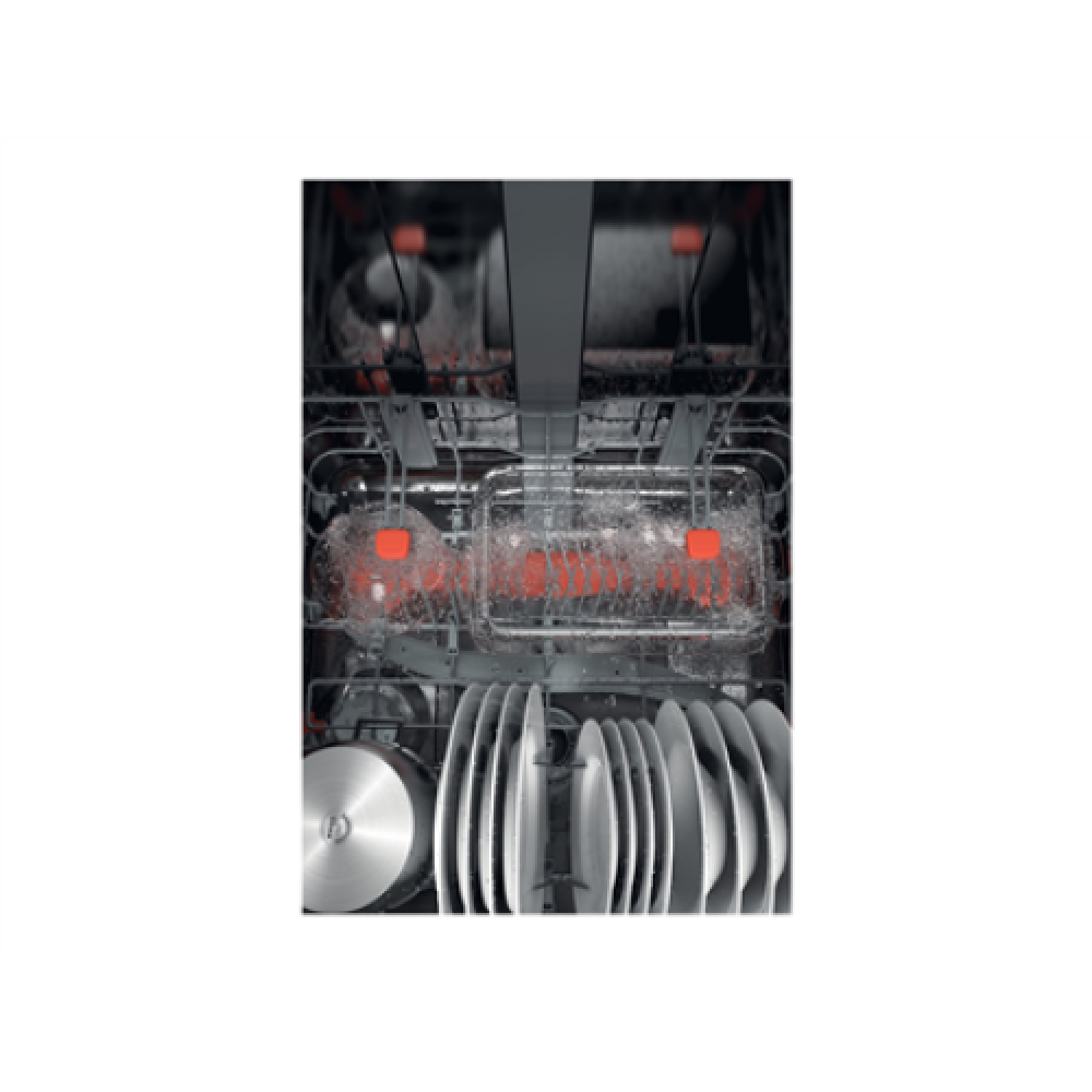 Built-in , Dishwasher , HI 5030 WEF , Width 59.8 cm , Number of place settings 14 , Number of programs 9 , Energy efficiency class D , Display , Does not apply