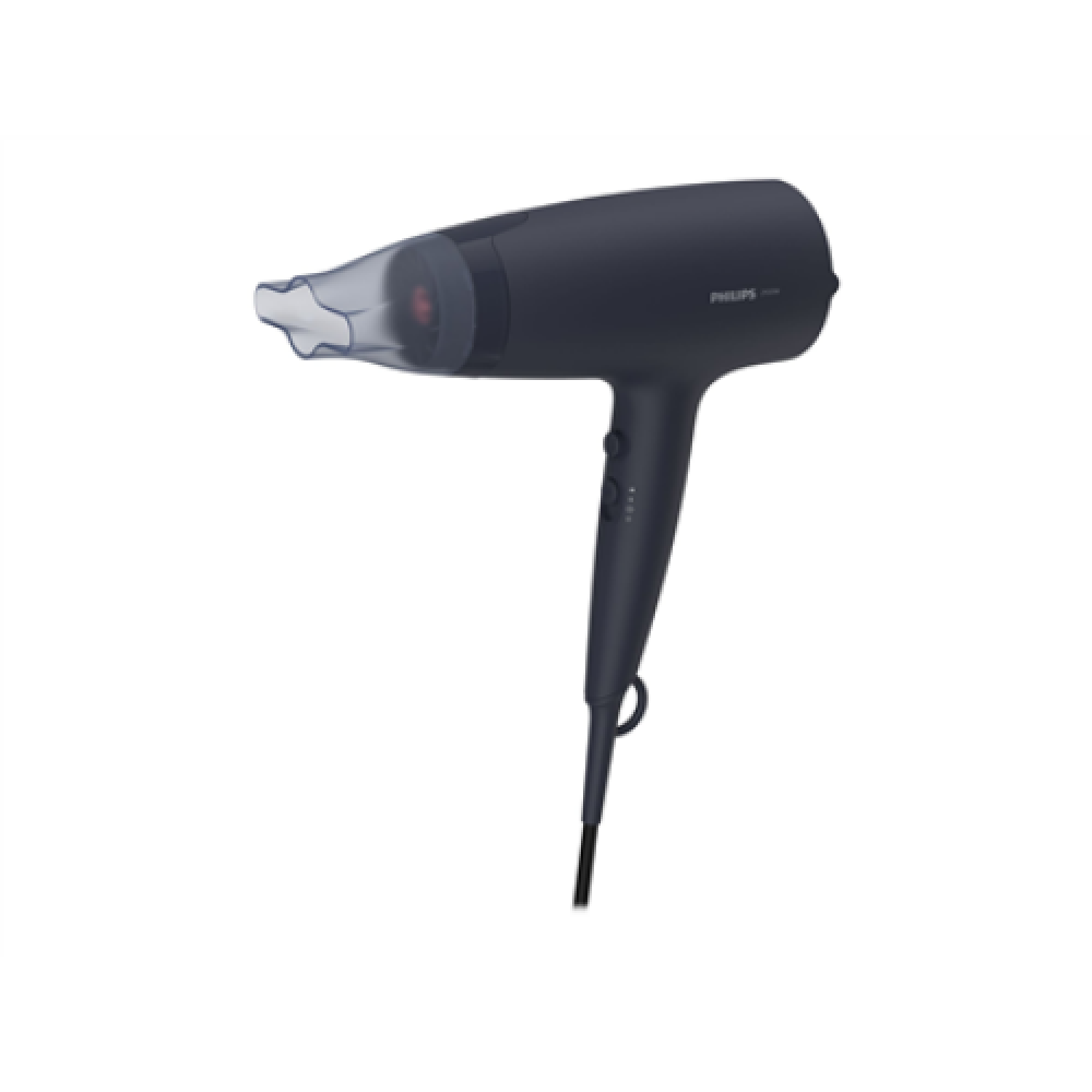 Philips , Hair Dryer , BHD360/20 , 2100 W , Number of temperature settings 6 , Ionic function , Diffuser nozzle , Black/Blue