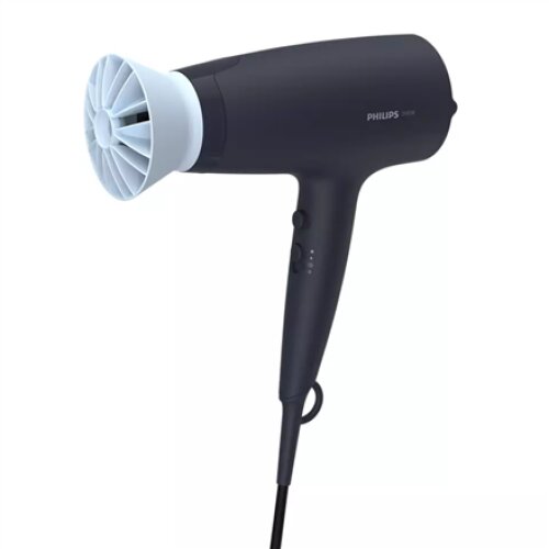 Philips , Hair Dryer , BHD360/20 , 2100 W , Number of temperature settings 6 , Ionic function , Diffuser nozzle , Black/Blue