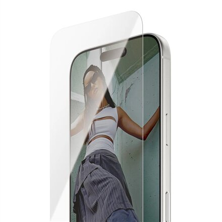 PanzerGlass Screen protector , Apple , iPhone 17 Pro , Transparent , Ultra-Wide Fit w. EasyAligner
