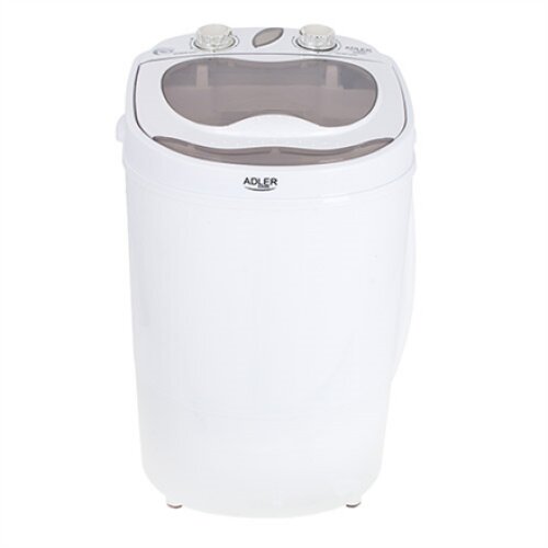 Adler , Mini washing machine , AD 8055 , Top loading , Washing capacity 3 kg , Depth 37 cm , Width 36 cm , White
