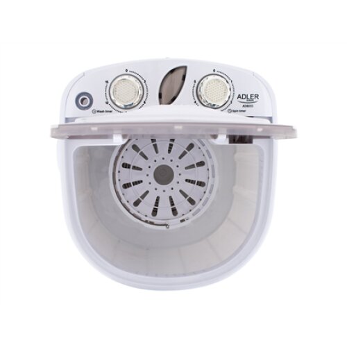 Adler , Mini washing machine , AD 8055 , Top loading , Washing capacity 3 kg , Depth 37 cm , Width 36 cm , White