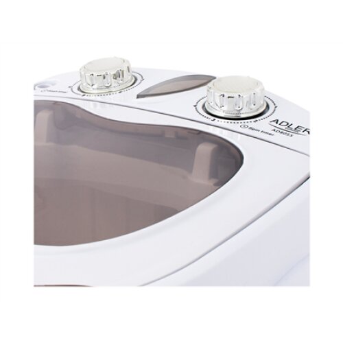 Adler , Mini washing machine , AD 8055 , Top loading , Washing capacity 3 kg , Depth 37 cm , Width 36 cm , White