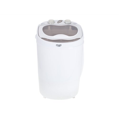 Adler , Mini washing machine , AD 8055 , Top loading , Washing capacity 3 kg , Depth 37 cm , Width 36 cm , White