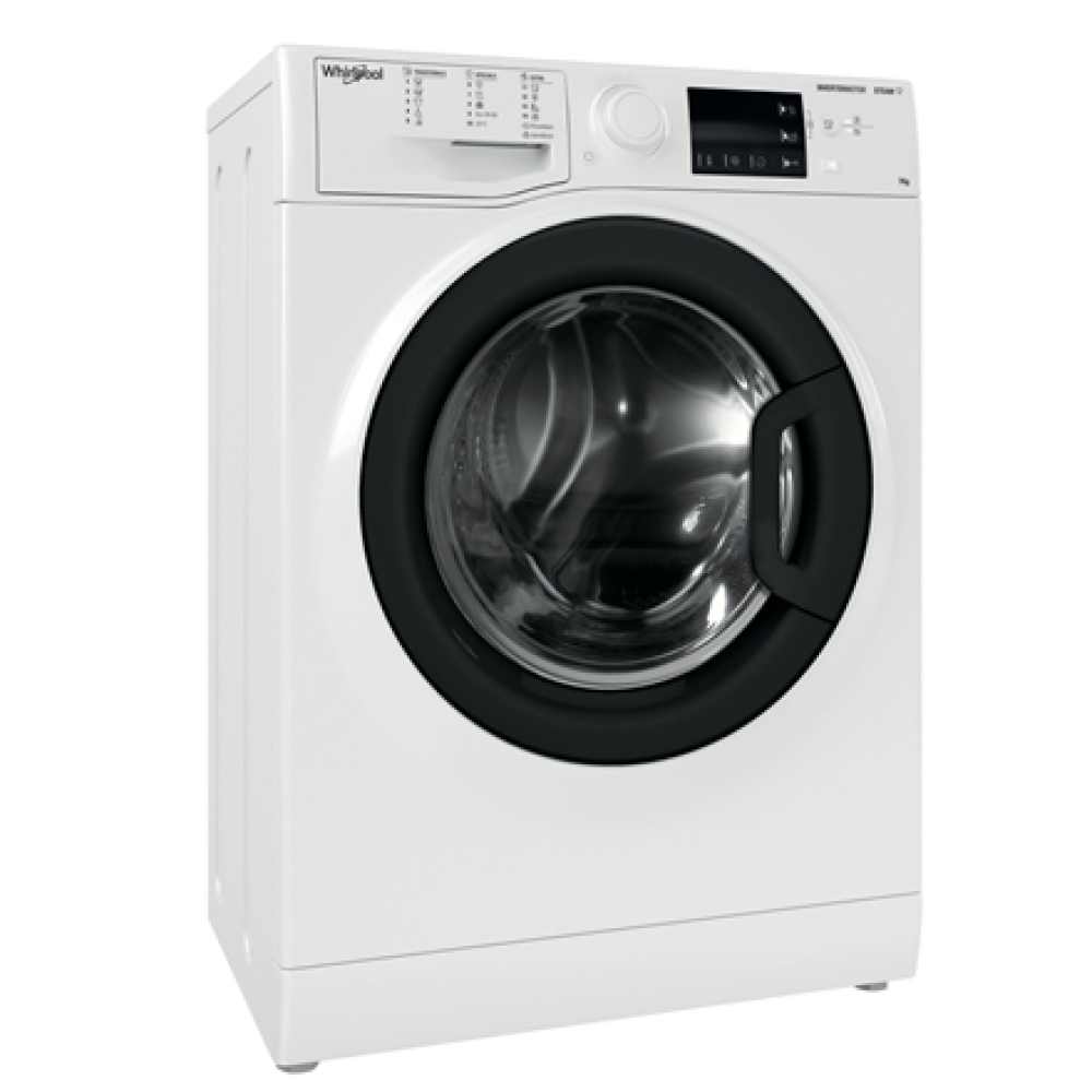 Whirlpool Washing machine , WRSB 7259 WB EU , Energy efficiency class B , Front loading , Washing capacity 7 kg , 1200 RPM , Depth 43.5 cm , Width 59.5 cm , Display , LED , Steam function , White