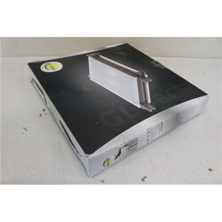 SALE OUT. Sourcing Ceiling lamp GLOBO Edison, 2 x E27, 60W, with glass, wood color, 40 x 40 x 8.5 cm , DAMAGED PACKAGING
