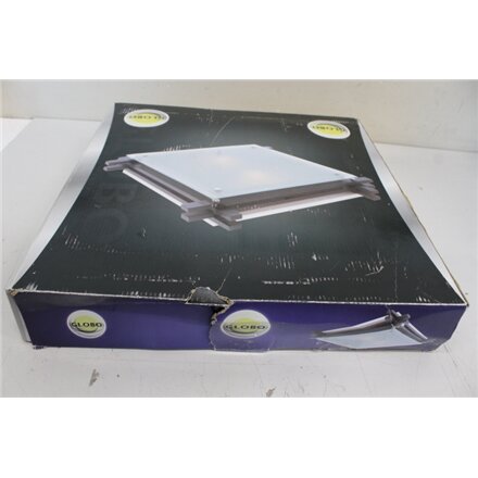 SALE OUT. Sourcing Ceiling lamp GLOBO Edison, 2 x E27, 60W, with glass, wood color, 40 x 40 x 8.5 cm , DAMAGED PACKAGING