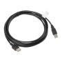 CA-USBE-10CC-0030-BK Lanberg USB-A 2.0 Cable, 3 m , CA-USBE-10CC-0030-BK , USB Type-A to USB Type-A