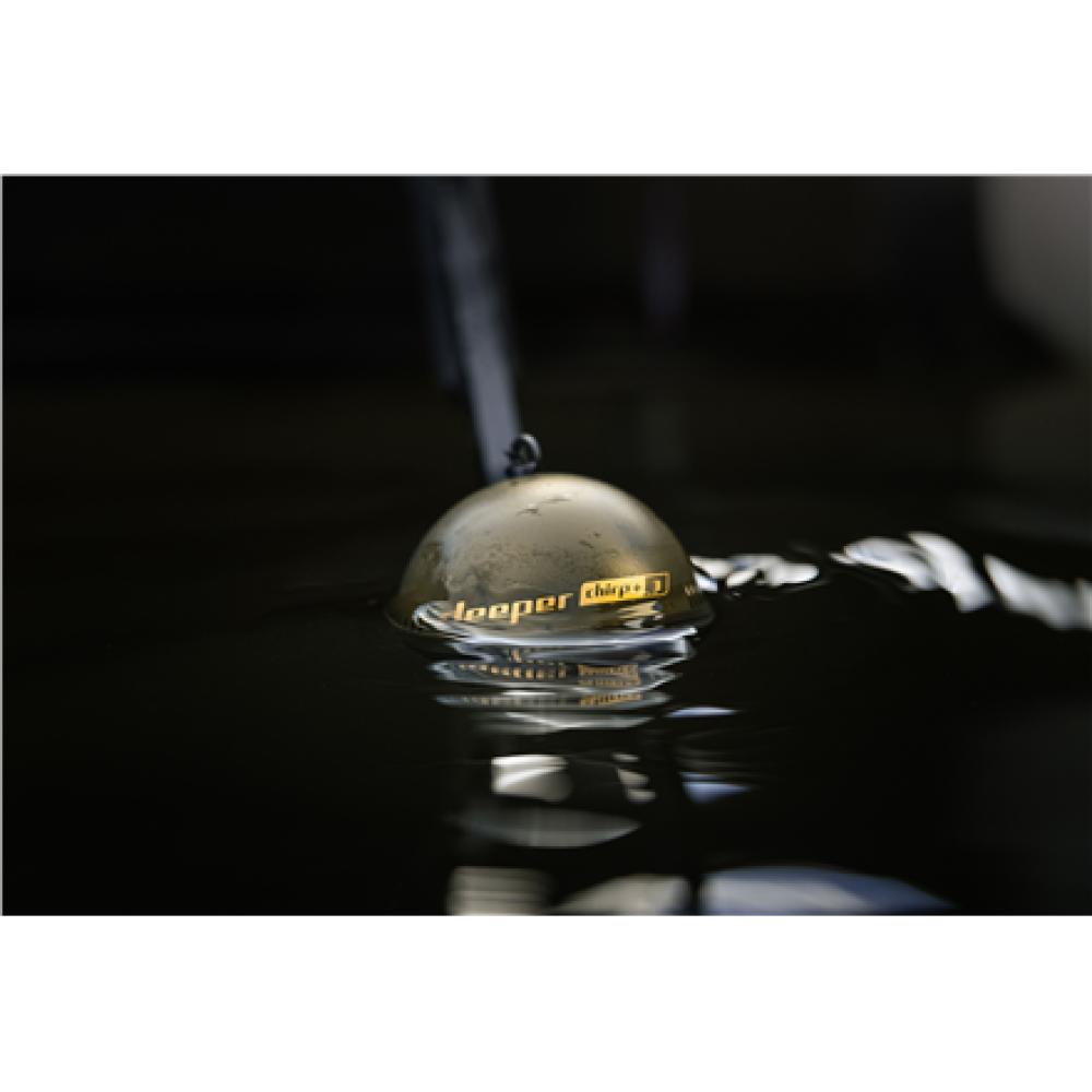 Deeper CHIRP+3 sonar +36W foldable solar charger power bundle