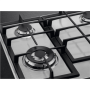 HGB64420SM AEG Hob HGB64420SM Gas, Number of burners/cooking zones 4, Rotary knobs, Stainless steel