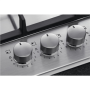 HGB64420SM AEG Hob HGB64420SM Gas, Number of burners/cooking zones 4, Rotary knobs, Stainless steel