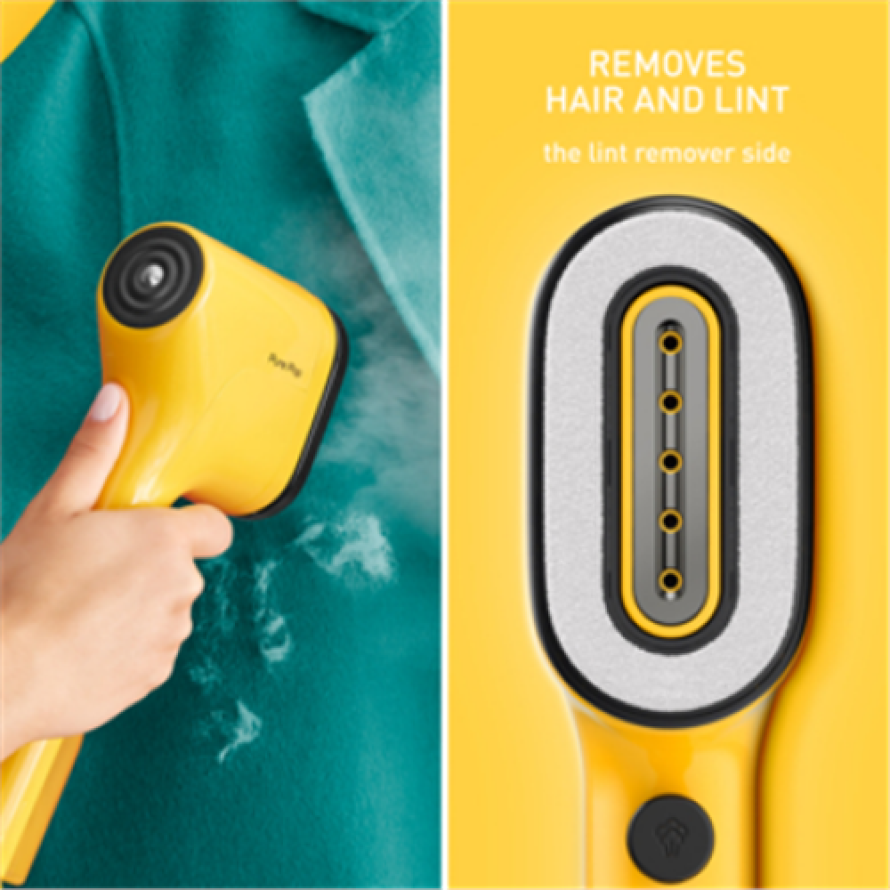 TEFAL , Garment Steamer Pure Pop , DT2026E1 , Handheld , 1300 W , 0.07 L , 20 g/min , Yellow