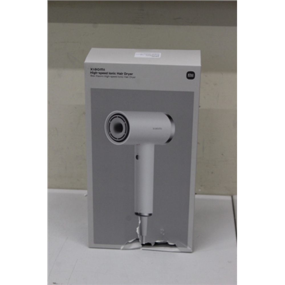 SALE OUT. Xiaomi High-speed Ionic Hair Dryer EU , Xiaomi , High-speed Hair Dryer EU , 1600 W , Number of temperature settings 4 , Ionic function , White , DAMAGED PACKAGING