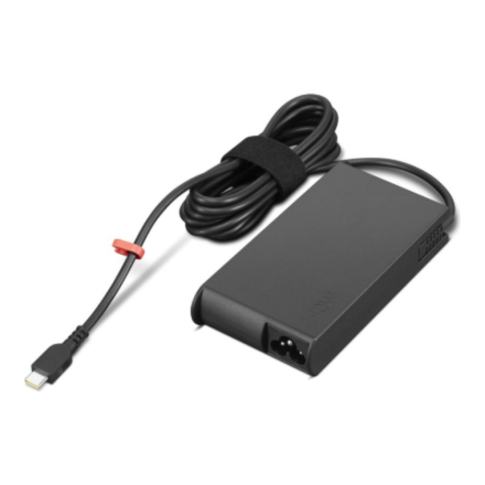 Lenovo ThinkPad Mobile Workstation 140W USB-C GaN Slim AC Adapter-EU , 1 x 24 pin USB-C , 140 W , 28 V , Power adapter