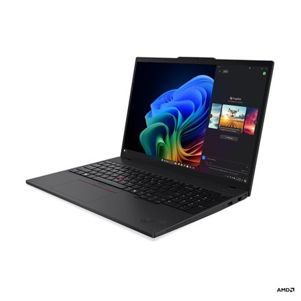 Lenovo Thinkpad T16 G4 AMD , Black , 16 , IPS , WUXGA , 1920 x 1200 pixels , Anti-glare , AMD Ryzen AI 5 PRO , 340 , 32 GB , SO-DIMM DDR5 , Solid-state drive capacity 512 GB , AMD Radeon 840M Graphics , Windows 11 Pro , 802.11be , Bluetooth version 5.4 , 